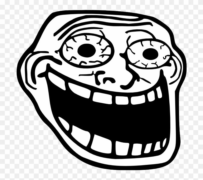 Troll Face Transparent Face - Happy Troll Face Png, Png Download(1060x984) - Png