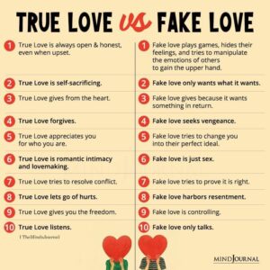 True Love Vs Fake Love , Love Quotes HD Wallpaper