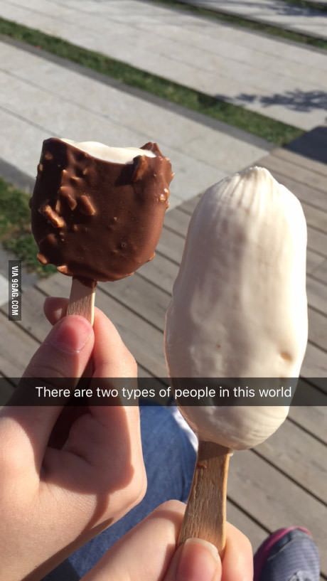 Two Types Of People Funny Images