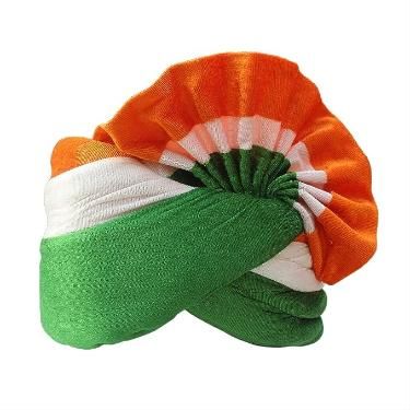 Unisex Tricolor Patriotic Tiranga Pagdi Turban for Independence Day HD Wallpaper