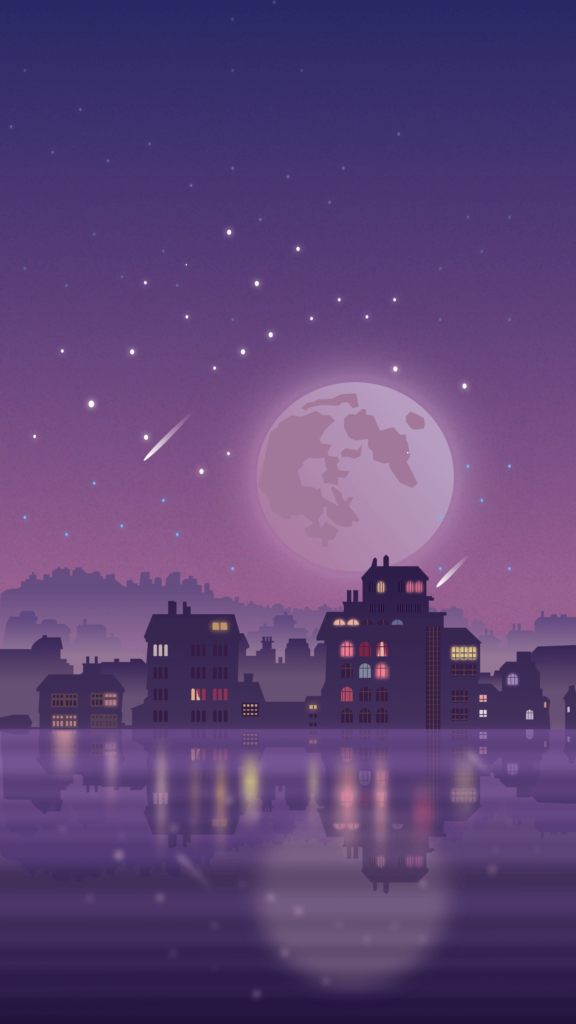 Urban Night Scene Wallpaper For Android !