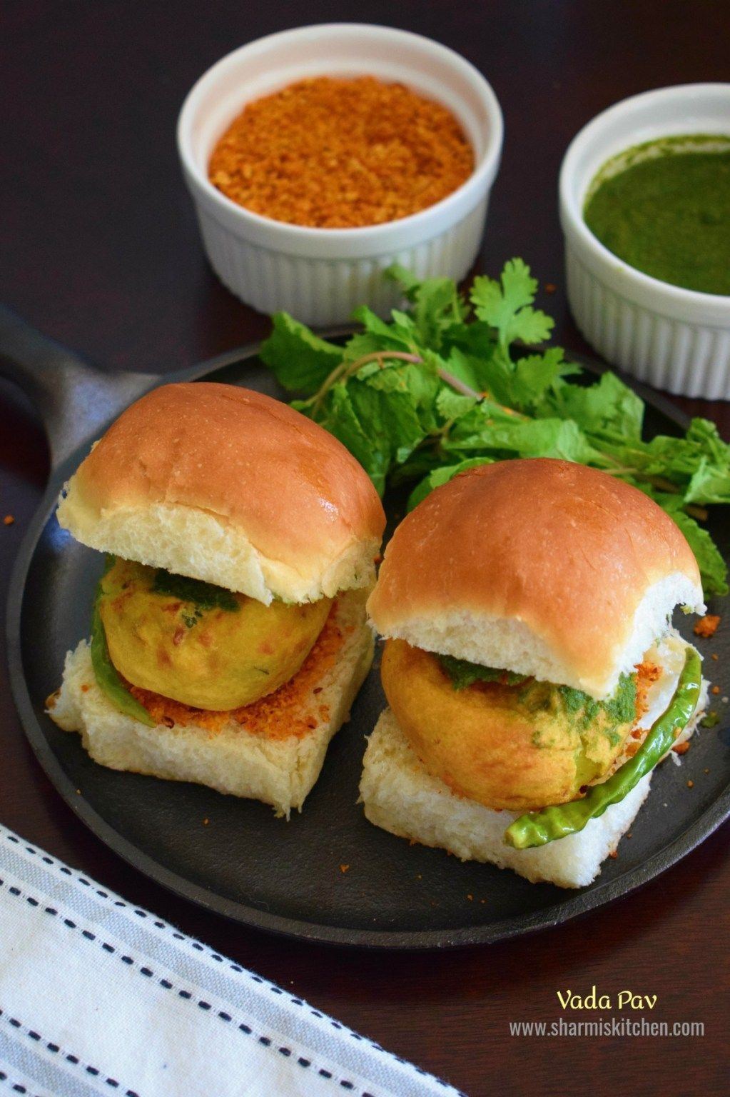 Vada Pav Recipe | How to make Mumbai Style Vada Pav – Mumbai Street Food