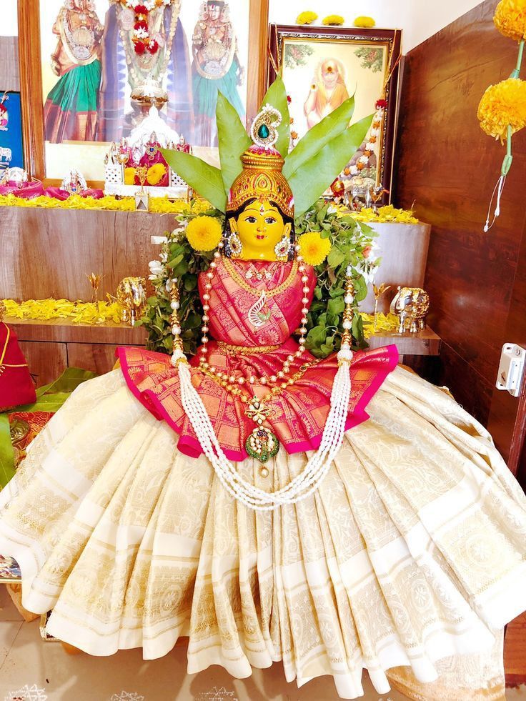 Varamahalakshmi Decoration Idea Images