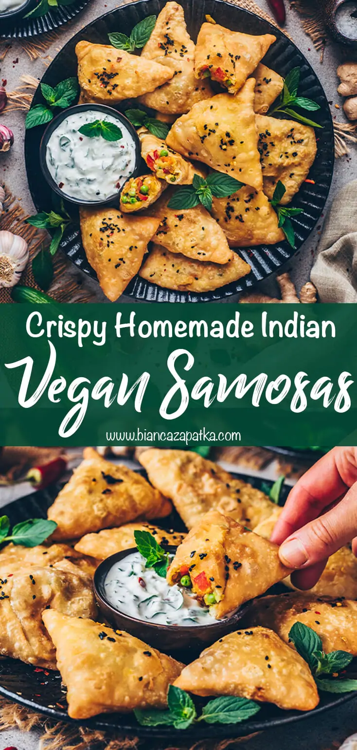 Vegan Samosa Recipe (Crispy Indian Punjabi) Images