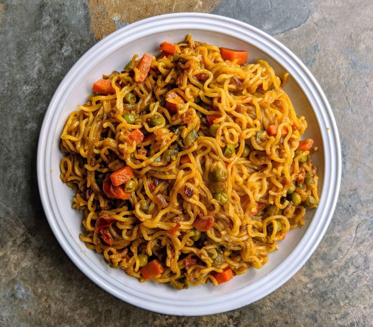 Vegetable Masala Maggi Recipe | Masala Maggi Noodles , VegeCravings