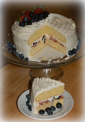 Very Berry Chantilly Cake Adult Birthday Cake Images