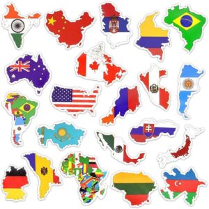 Vinyl National Flag Country Map Stickers World Flag Stickers Pack 50 Pcs Country HD Wallpaper