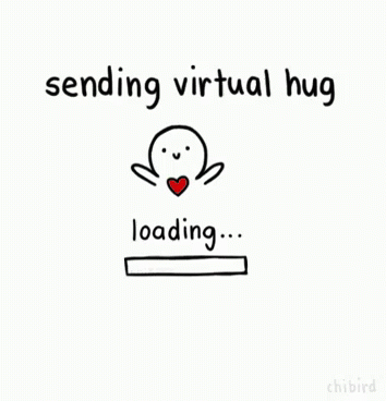Virtual Hug Hugs GIF - Virtual Hug Hugs Loading - Discover & Share GIFs