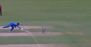 WATCH: Kyle Mayers hits the bulls eye to run out Suryakumar Yadav , WI vs IND, 2 Images