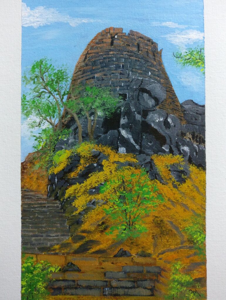 Watch Tower Raigad Fort Maharashtra Images