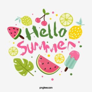 Watermelon Ice Cream PNG , Hello Summer Fruit Watermelon Cherry Ice Cream L Images