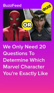 We Only Need 20 Questions To Determine Which Marvel Character You’re Exactly Lik HD Wallpaper