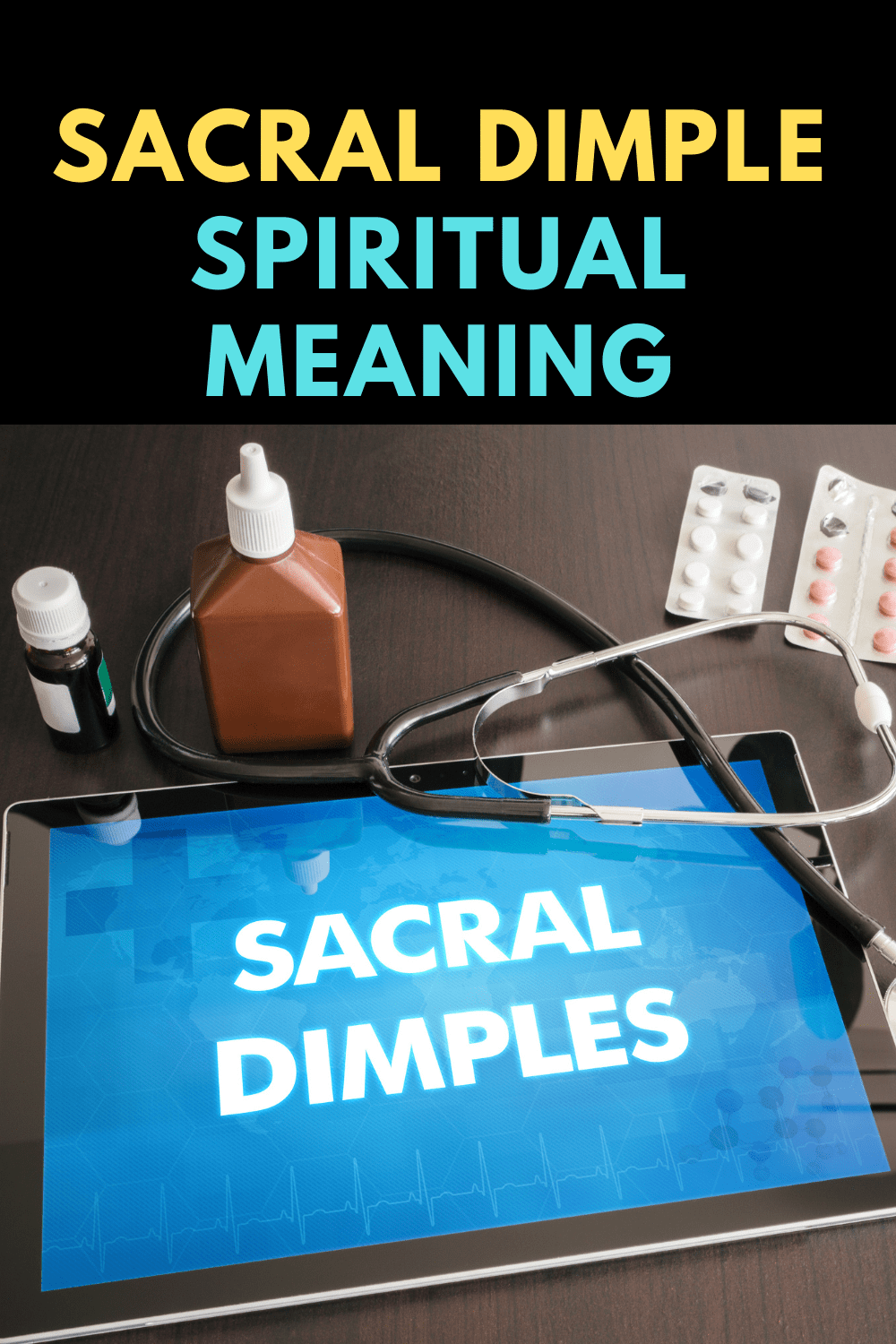 What is the spiritual meaning of the sacral dimple?
