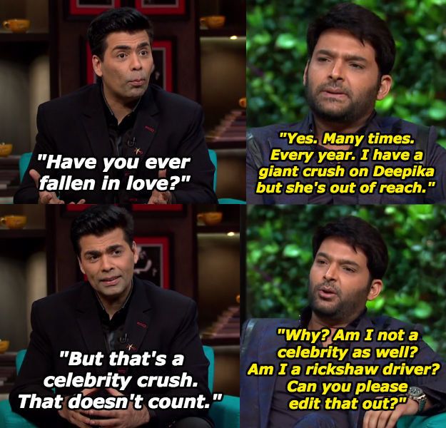 When He Really Really Wanted Karan To Take His Crush