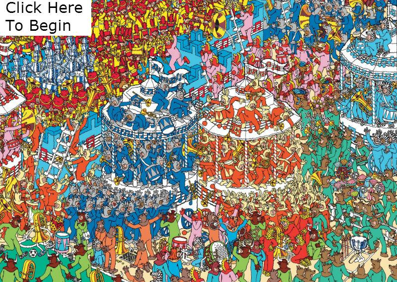 Where's Waldo? (Clickable Picture)