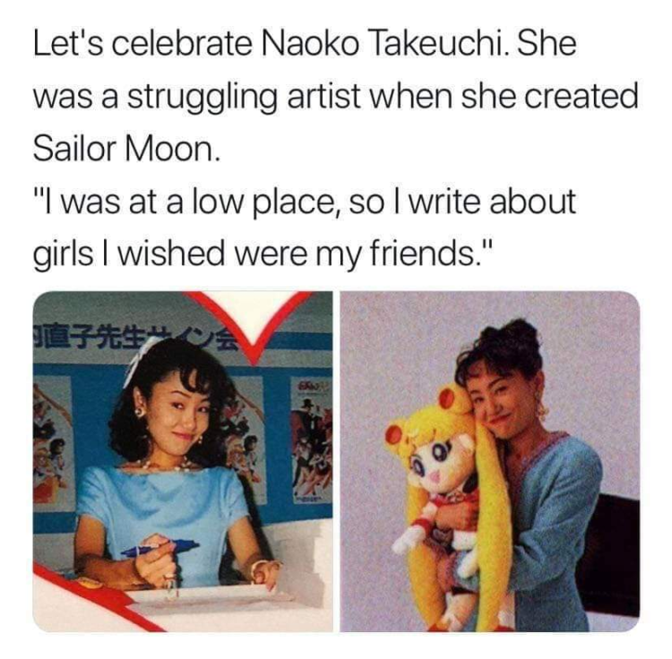 Wholesome Sailor Moon'S Creator