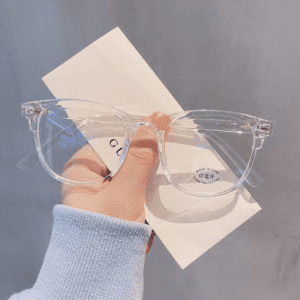 Women’S Flat Mirror Blu,Ray Computer Eye Protection , Transparent frame HD Wallpaper