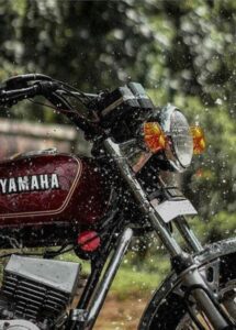 Yamaha Rx 100 Motorcycle HD Wallpaper