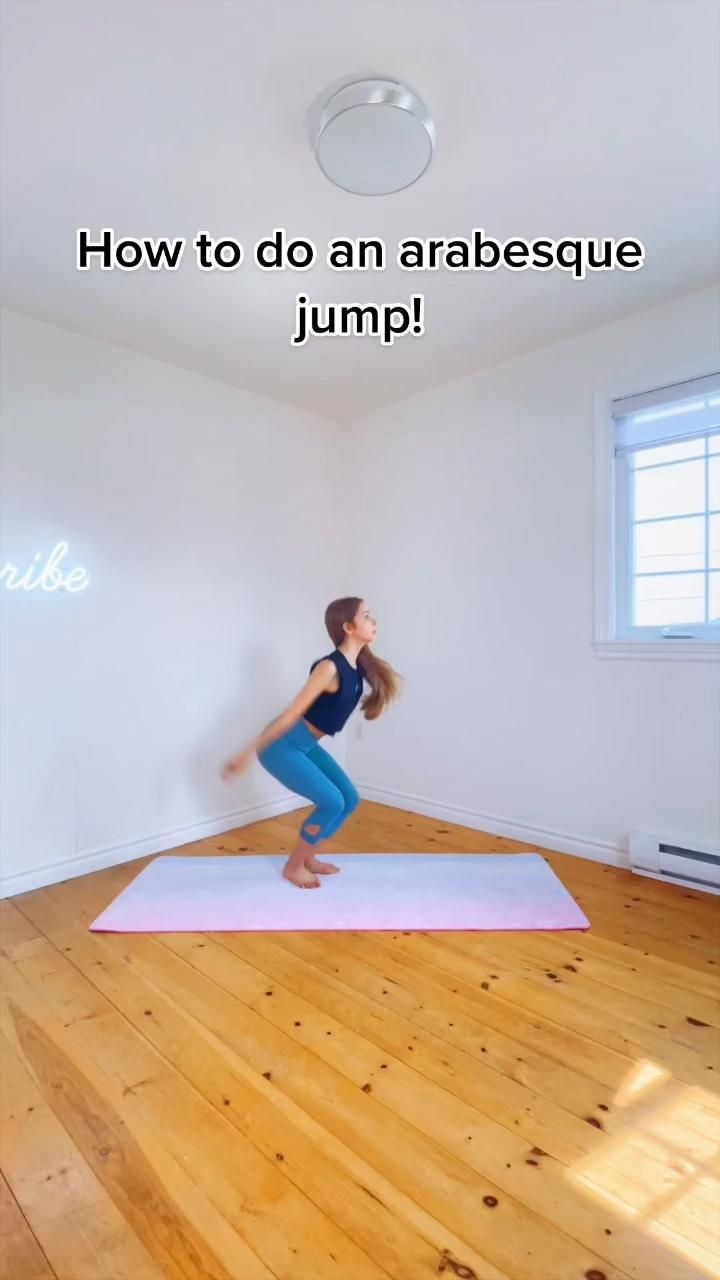 arabesque jump HD Wallpaper