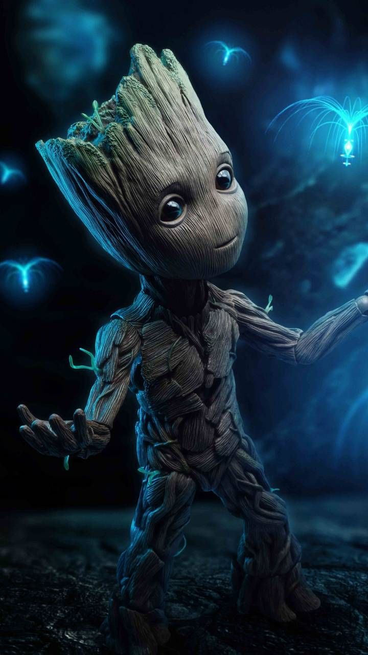 baby groot 4k , by X_9Hades , , on ,™