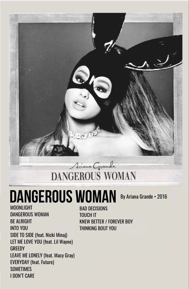 dangerous woman HD Wallpaper
