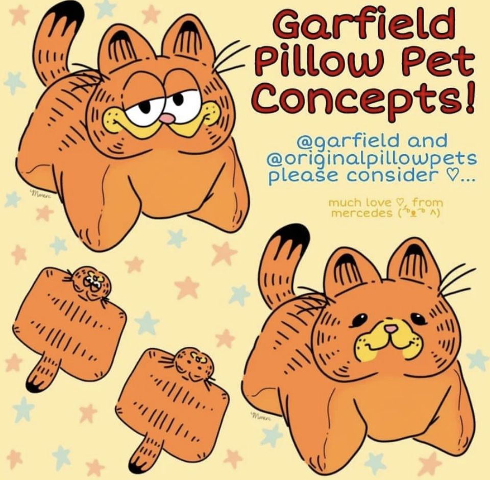 Garfield Pillow Pet