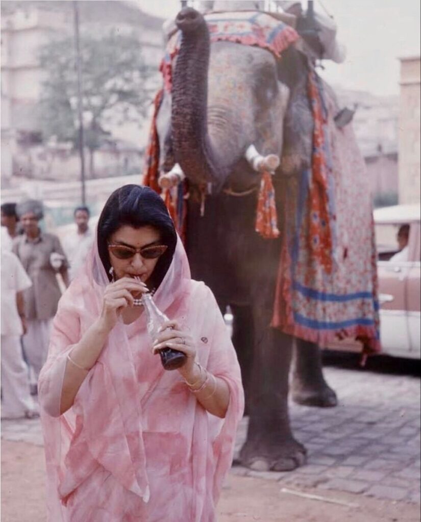 Photograph Of Late Maharani Gayatri Devi