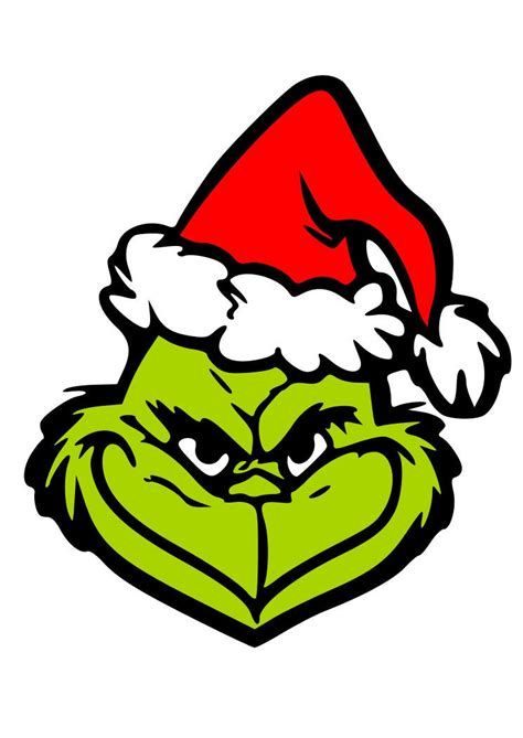 free grinch face svg files for cricut