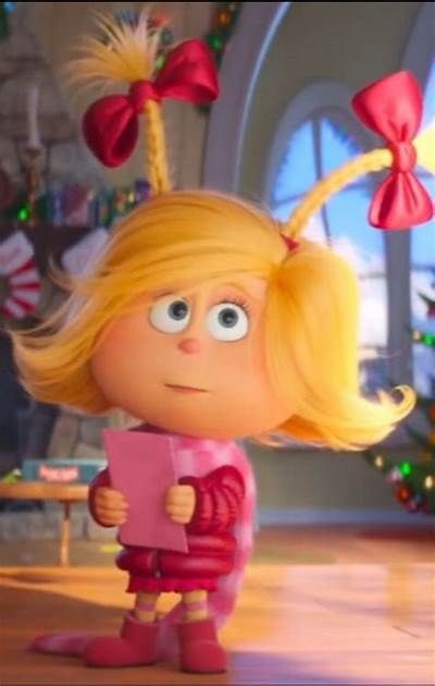 Grinch Movie Illustrated Pics Of Cindy Lou Who Hd