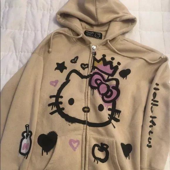 hello kitty x forever 21 hoodie