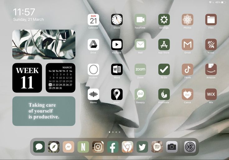 iPad iOS 14 homescreen aesthetic | Ipad hintergrundbild, Ipad hintergrundbilder,