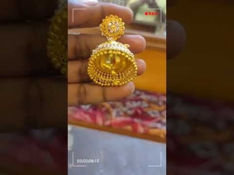 jimikki kammal | ஜீமீக்கி கம்மல் 4 பவுன் | gold model India 🔥