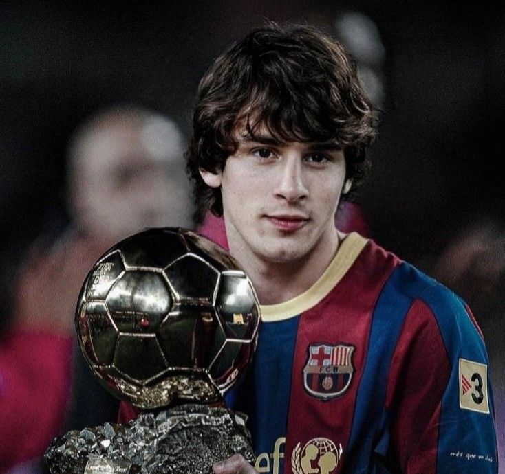 leo messi young
