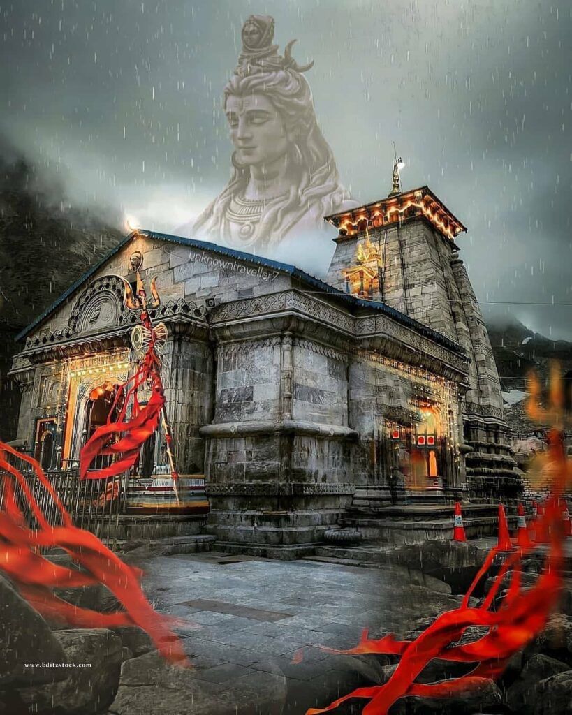Maha Shivratri Background God Kedarnath Temple Images