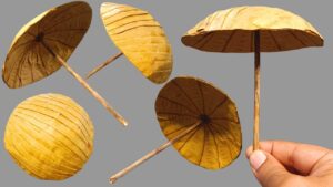 mahabali umbrella with shoping bags ,,umbrella making craft, mahabali umbrella,  Images