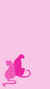 pink cheetah phone HD Wallpaper