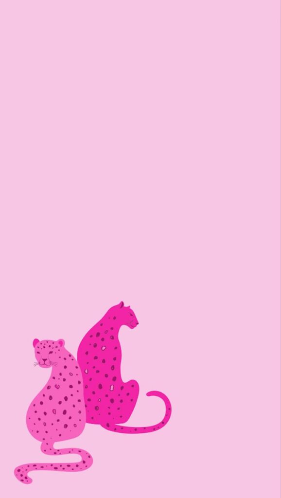 Pink Cheetah Phone Wallpaper