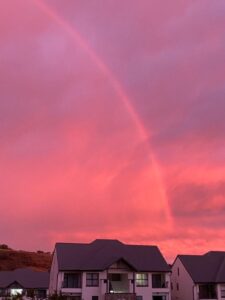 pink skies , rainbows  Images