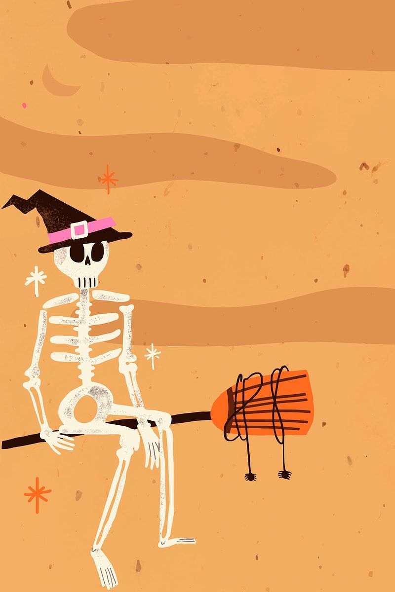 Download premium vector of Cartoon Halloween background vector illustration, spo