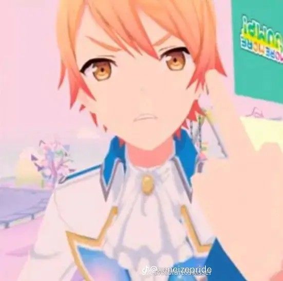 tsukasa whips out his middle finger