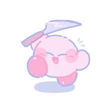 例のアレ | Kirby With A Knife